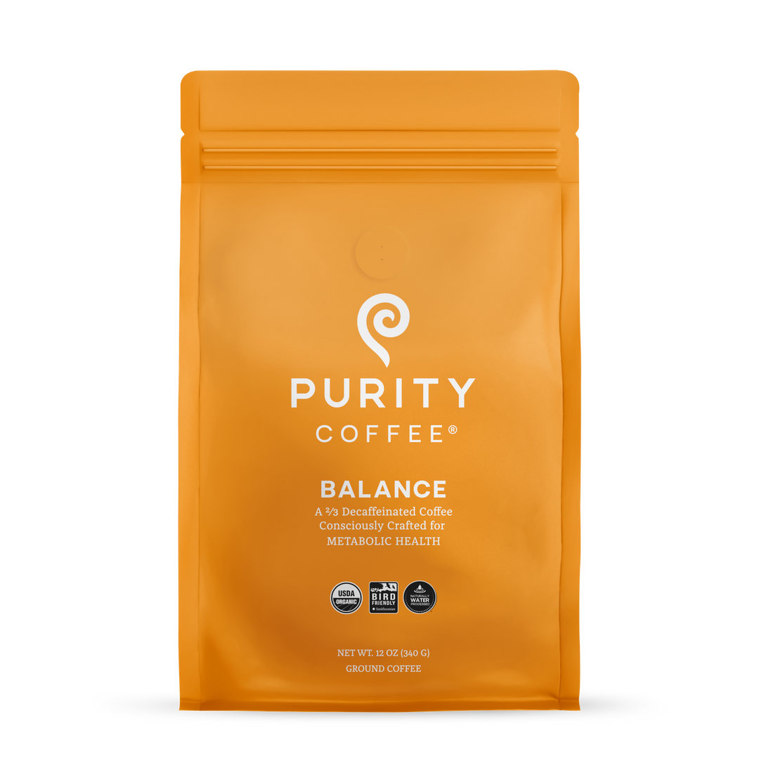 Bag of medium roast coffee from Blend with notes of Fruity