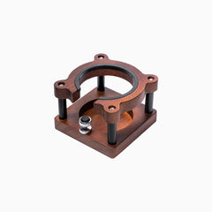 Lab-style coffee bean storage rack component