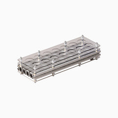 Lab-style coffee bean storage rack component