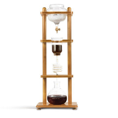 Yama bamboo cold brew tower detail
