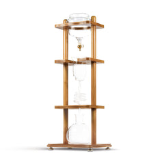 Yama bamboo cold brew tower detail