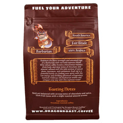 Dragon Roast Barbarian Dark Espresso Blend — Bag of specialty roast coffee from Origin Unknown with notes of Rich Flavors — image 3