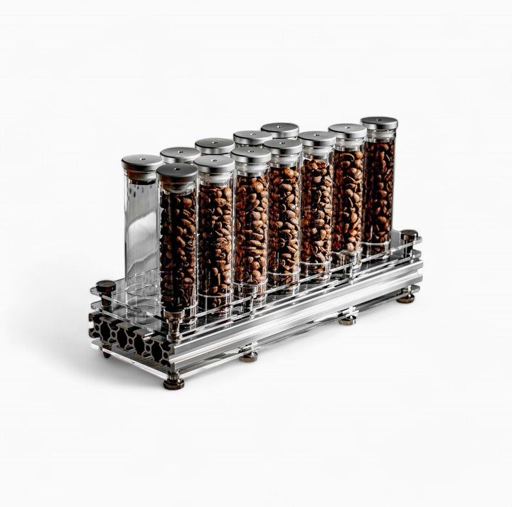 Coffee Bean Storage Bottle with One Way Valve