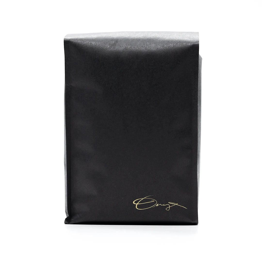 Bag of specialty roast coffee from Origin Unknown with notes of Rich Flavors