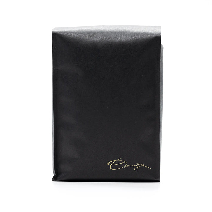 Bag of specialty roast coffee from Origin Unknown with notes of Rich Flavors