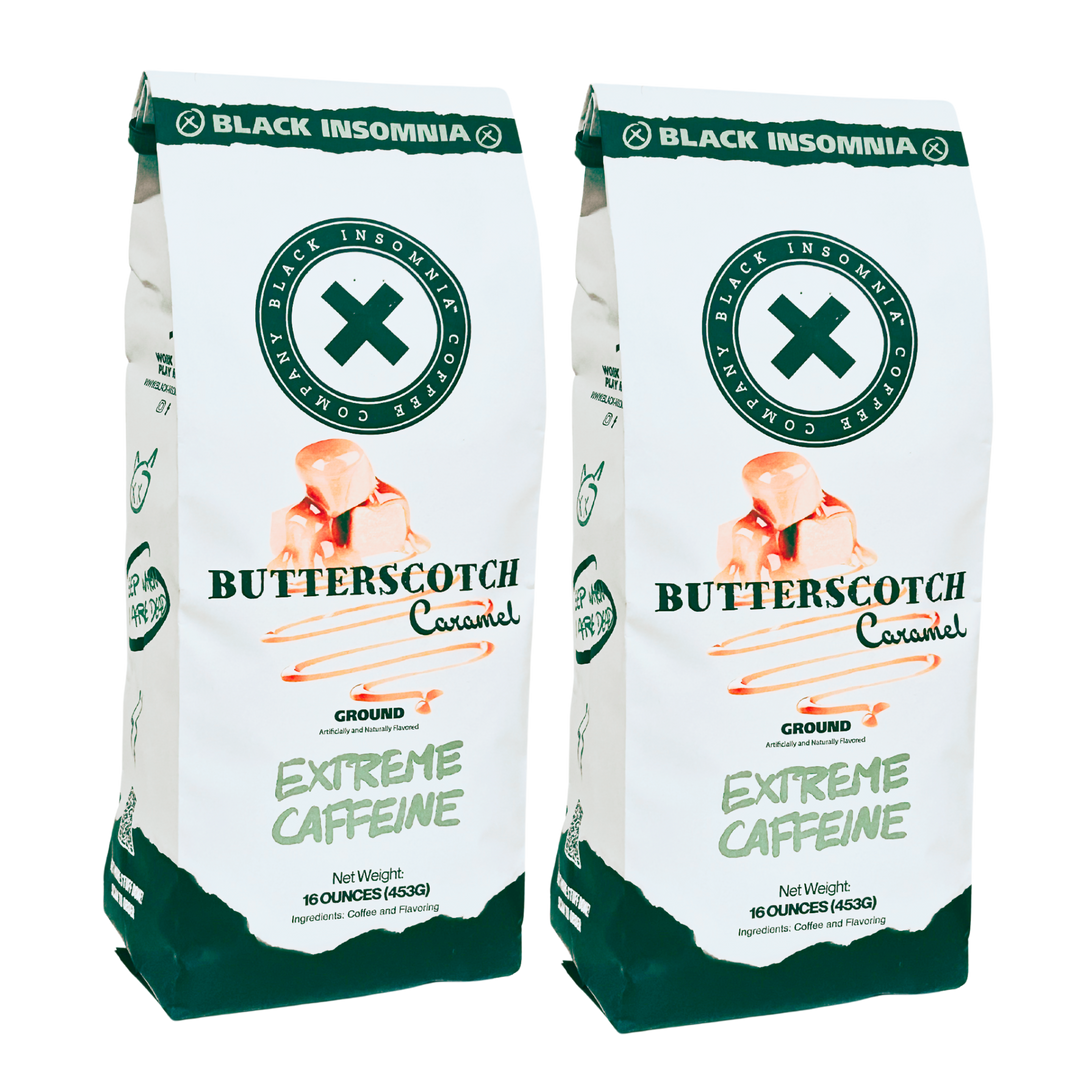 Butterscotch Caramel Flavored Ground Coffee