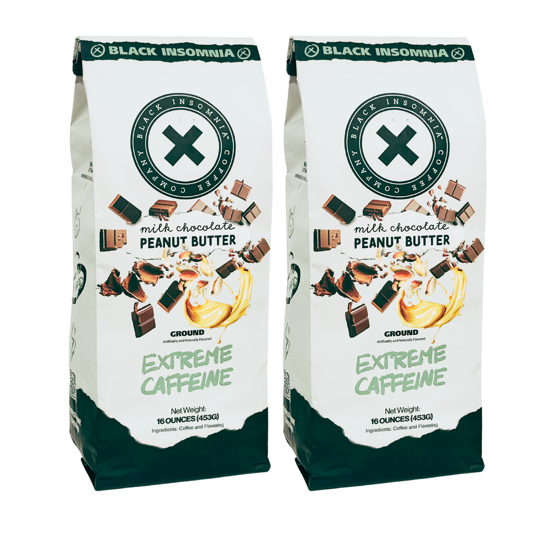 Milk Chocolate Peanut Butter Flavored Ground Coffee