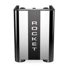 Rocket Appartamento TCA black and stainless rear three-quarter view