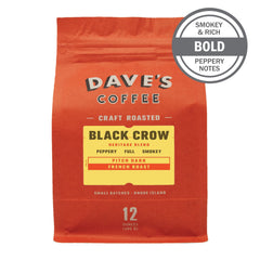 Black Crow Papua New Guinea Dark Roast package