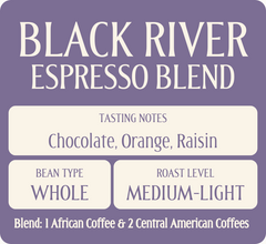 Goldberry Black River Espresso Blend — Bag of specialty roast coffee from Blend with notes of Chocolate, Fruity — image 3