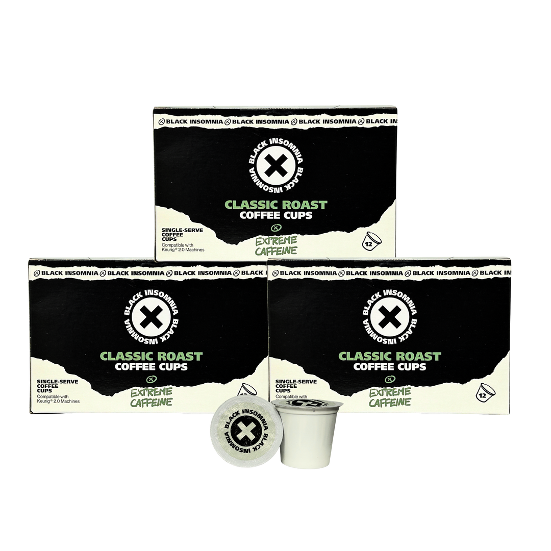 Extreme Caffeine - Classic Roast Single Serve Cups