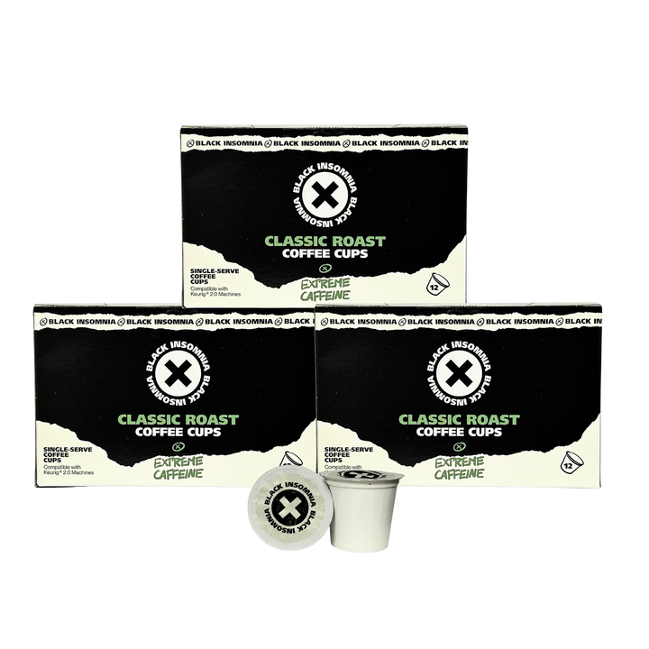 Extreme Caffeine - Classic Roast Single Serve Cups
