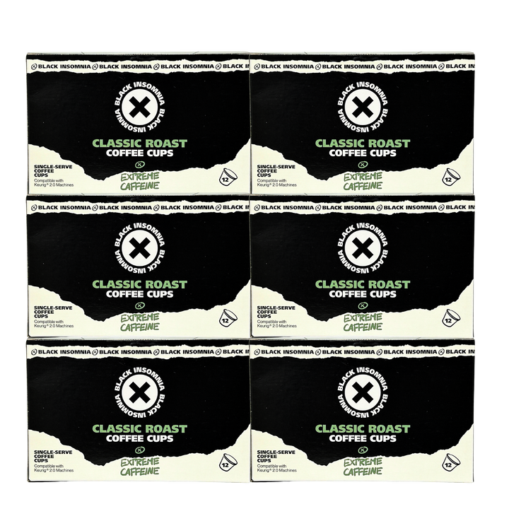 Extreme Caffeine - Classic Roast Single Serve Cups
