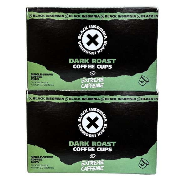 Extreme Caffeine - Dark Roast Single Serve Cups