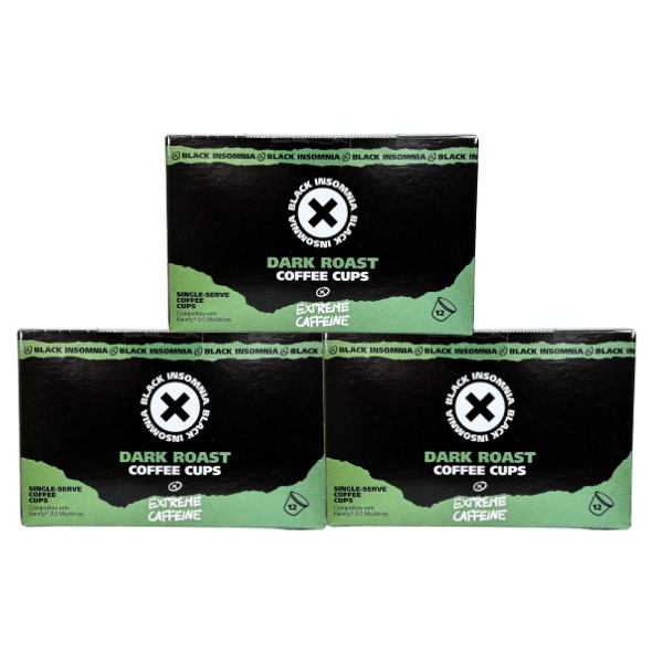 Extreme Caffeine - Dark Roast Single Serve Cups