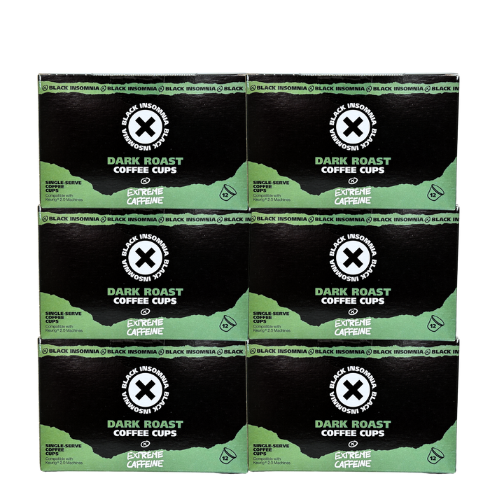 Extreme Caffeine - Dark Roast Single Serve Cups