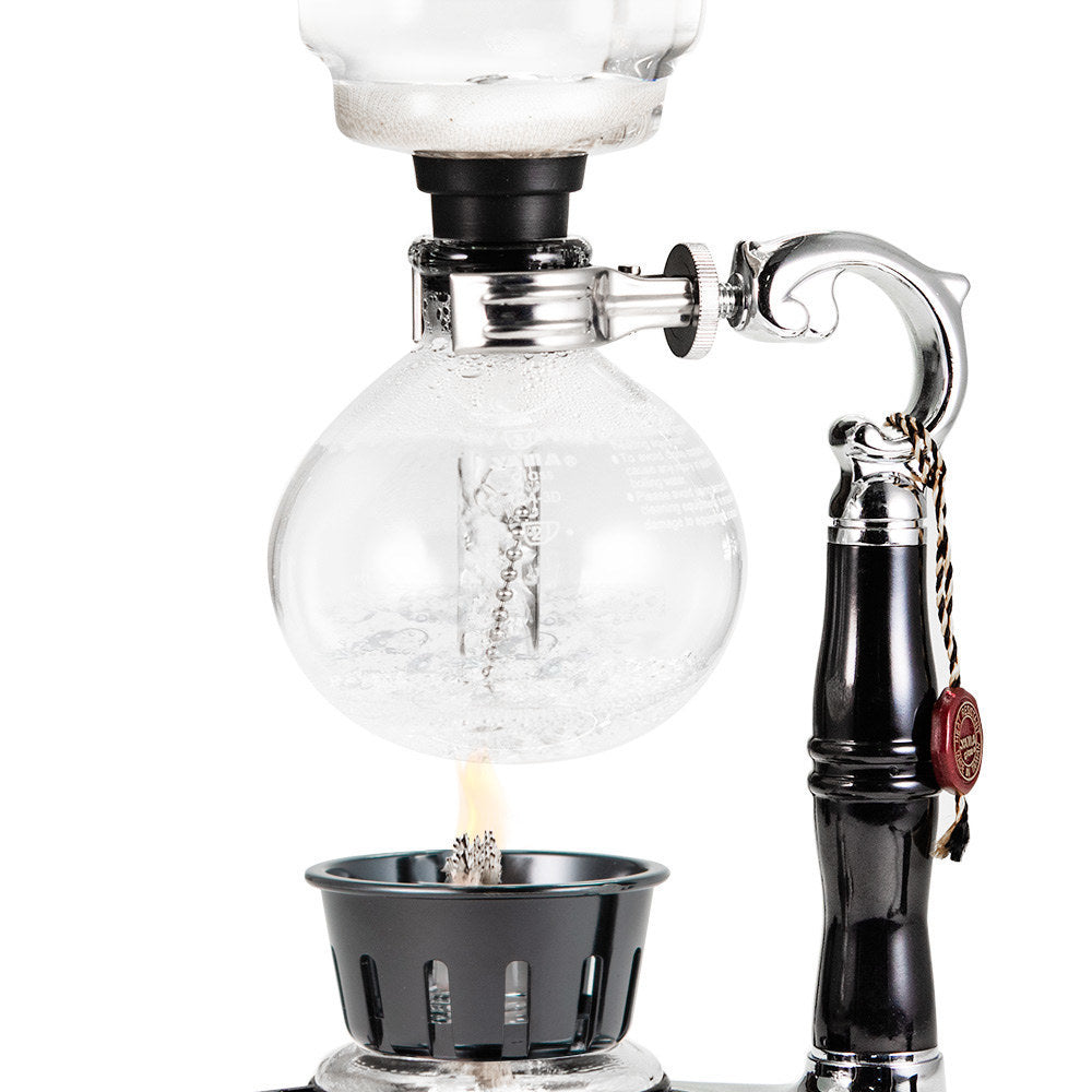 Yama Glass 3 Cup Tabletop Siphon Coffee Maker (Alcohol Burner)