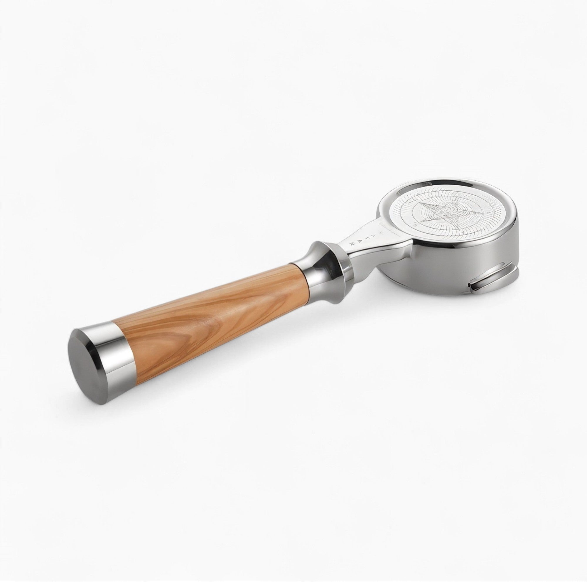 High-Extraction Italian Bottomed Portafilter Handle – Espresso