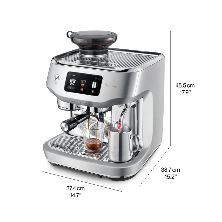Breville Oracle Dual Boiler BES995 dimensions view