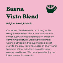 Sound Coffee Buena Vista Brazil–Ethiopia Blend — buena vista blend medium roast (view 3)