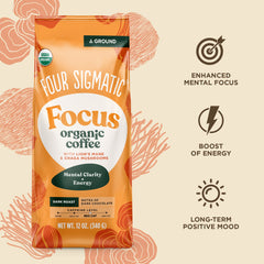 Four Sigmatic Focus Ground Mushroom Coffee Focus Ground Coffee — image 5
