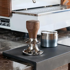 IKAPE espresso tamping and distribution accessory detail