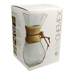 Chemex Classic 10-cup coffee maker