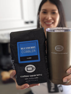 Coffee Beanery Blueberry Cobbler Flavored Coffee — product gallery detail, image 12