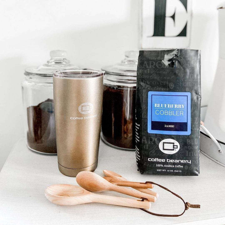 Bag of medium roast coffee from Blend with notes of Fruity