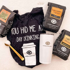 Coffee Beanery Caramel Vanilla Latte Flavored Coffee — product packaging detail, image 15