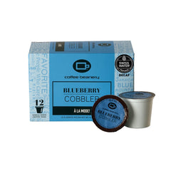 Coffee Beanery Blueberry Cobbler Flavored Coffee — single-serve pod packaging, image 6
