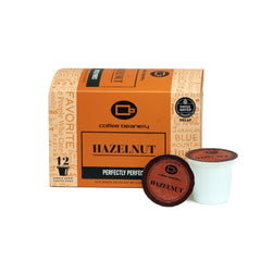Coffee Beanery Hazelnut Flavored Coffee — decaf, 12-count pod box, automatic-drip grind, image 7