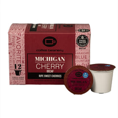 Coffee Beanery Michigan Cherry Flavored Coffee — single-serve pod packaging, image 9