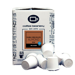Coffee Beanery Dark Chocolate Almond Flavored Coffee — decaf, 48-count pod box, automatic-drip grind, image 9