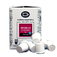 Coffee Beanery Michigan Cherry Flavored Coffee — single-serve pod packaging, image 10