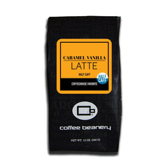 Coffee Beanery Caramel Vanilla Latte Flavored Coffee — half-caff, 12 oz bag, automatic-drip grind, image 10