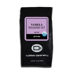Coffee Beanery Vanilla Macadamia Nut Flavored Coffee — half-caff, 12 oz bag, automatic-drip grind, image 8