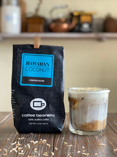Coffee Beanery Hawaiian Coconut Coffee — product packaging detail, image 16