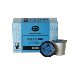 Coffee Beanery Blueberry Cobbler Flavored Coffee — single-serve pod packaging, image 2