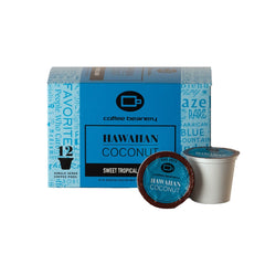Coffee Beanery Hawaiian Coconut Coffee — regular, 12-count pod box, automatic-drip grind, image 3
