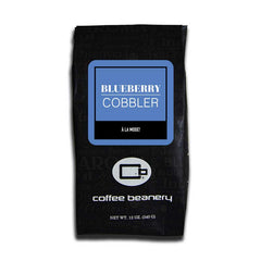 Coffee Beanery Blueberry Cobbler Flavored Coffee — ground coffee package, image 1