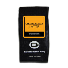 Coffee Beanery Caramel Vanilla Latte Flavored Coffee — regular, 12 oz bag, automatic-drip grind, image 1