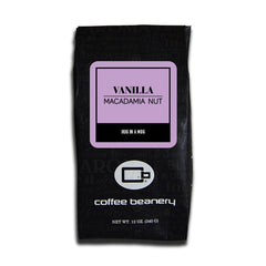 Coffee Beanery Vanilla Macadamia Nut Flavored Coffee — regular, 12 oz bag, automatic-drip grind, image 1