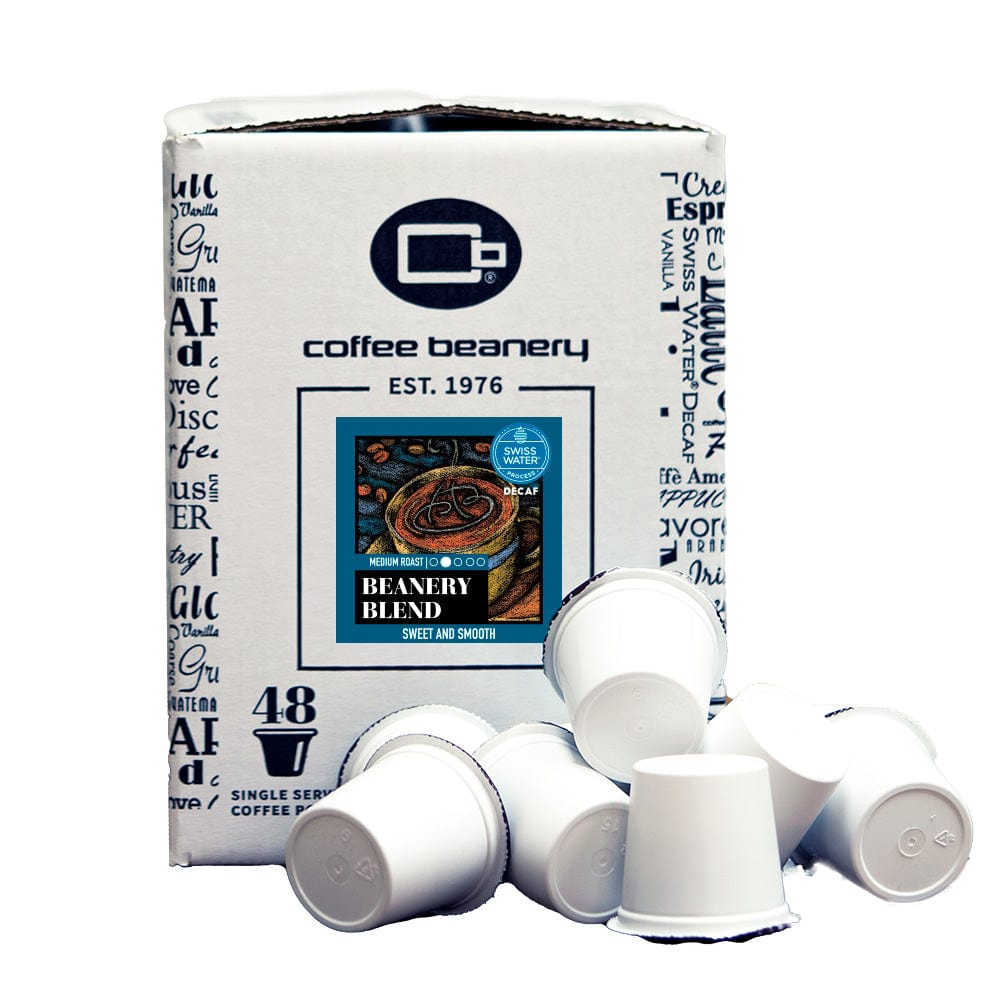 Bag of medium roast coffee from Blend with notes of Chocolate