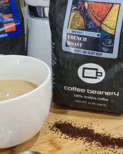Coffee Beanery French Roast Coffee — product packaging detail, image 14