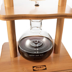 Yama bamboo cold brew tower detail