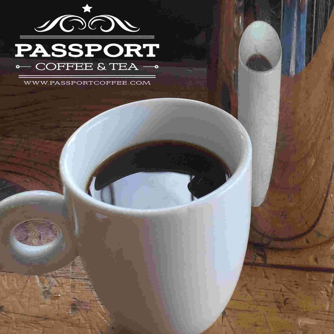 Bag of specialty roast coffee from Colombia, Nariño with notes of Rich Flavors