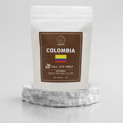 Organic Colombia coffee from Tolima with dark chocolate notes