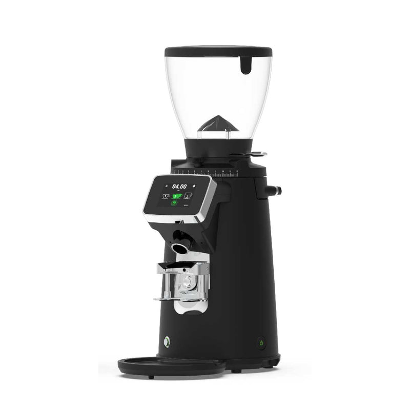 Compak E6 OD LLS 64mm commercial espresso grinder in black