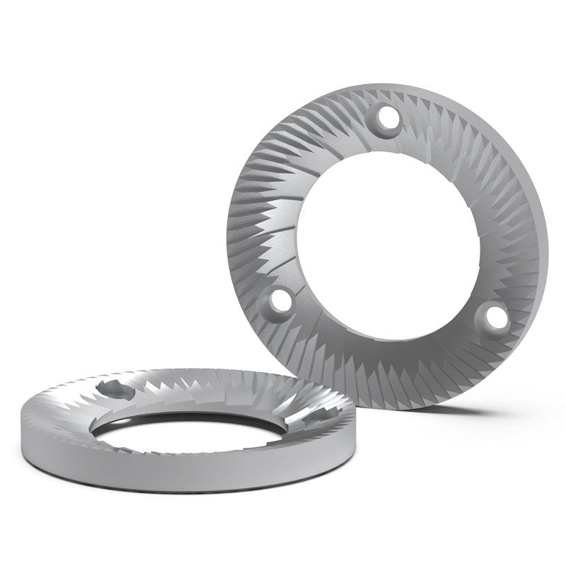 Compak E8 83 mm steel flat burr set